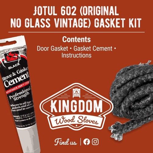 Vintage jotul 602 no - *vintage*, glass