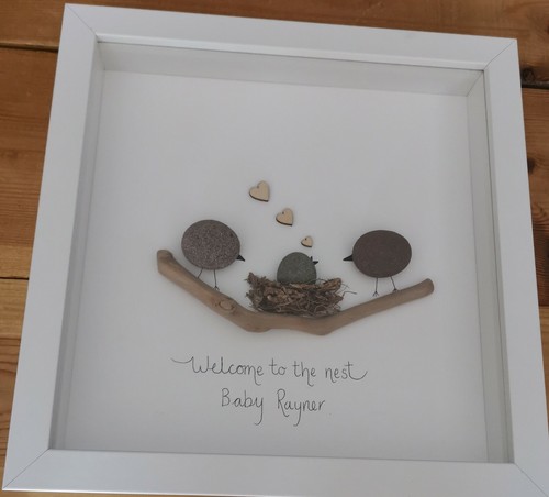 Pebble art picture - pebble,