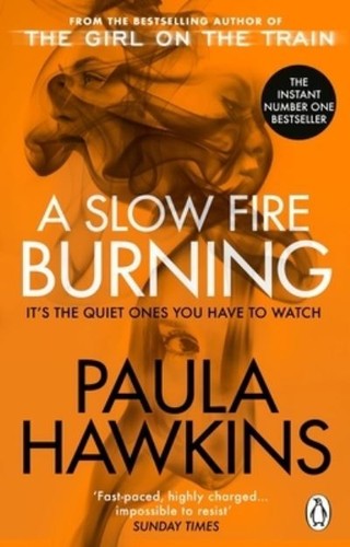 Slow fire burning - fire,