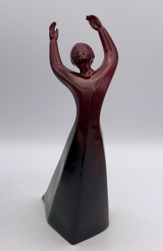 Rare doulton flambe - figure,