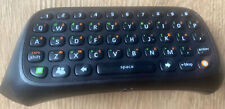 Microsoft Xbox 360 Official Black Chatpad Messenger Pad