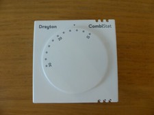 Drayton Combistat RTS8 Room Thermostat including Back Plate (F)