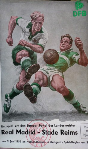 1959 european cup - european, match