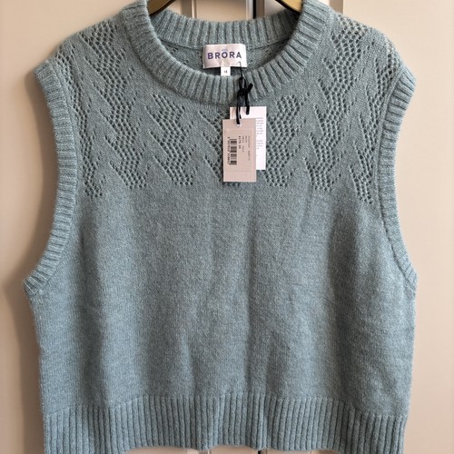 Brora alpaca textured tank - brora,
