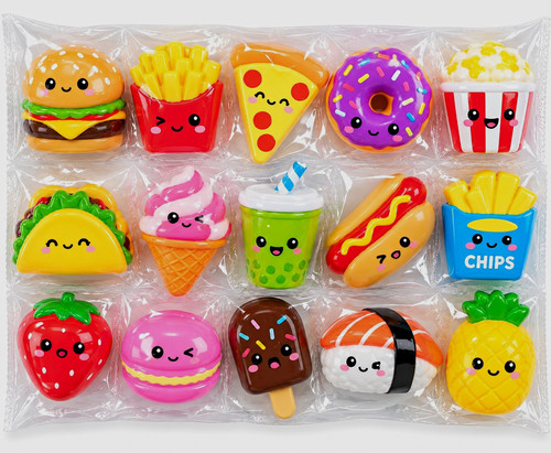 Food themed squishy - food-themed, toy