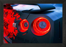 Video Game racer Framed Wall