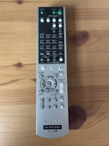 Sony system remote - av,