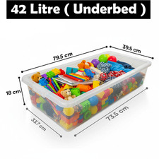 Clear Plastic Storage Box