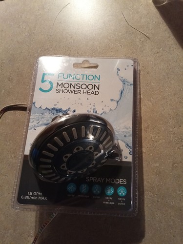 Shower head five functions - shower,