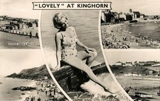 KINGHORN FIFE - MULTIVIEW - POSTCARD