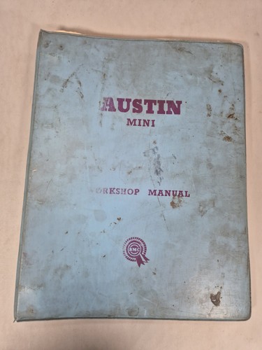 Austin mini workshop manual - austin,