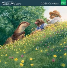 Wind in the Willows 2026 Wall Calendar - 12 Chris Dunn Watercolour Illustrations