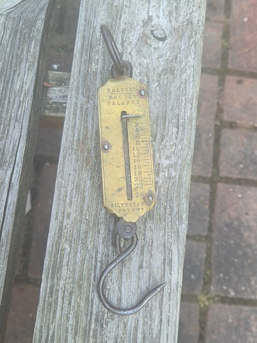Vintage salter pocket - salter,