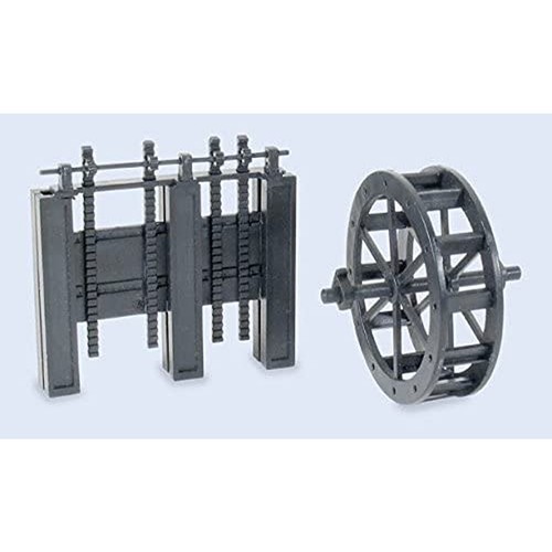 Wills water wheel sluice - water,