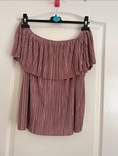 BNWT Primark Pink Bardot Top