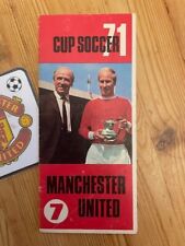 MANCHESTER UNITED MULTI SIGNED