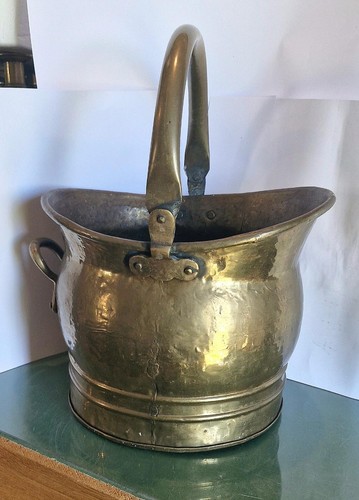 Antique brass log - log, or