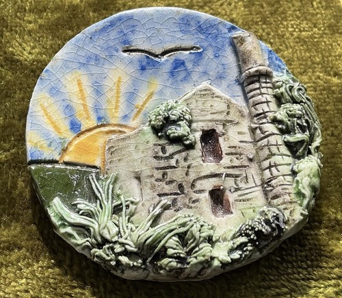 Vintage cornish tin mine hand - tin,