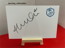 Sam Hutchinson Footballer Hand Signed Authentic Autograph Sheffield Wednesday