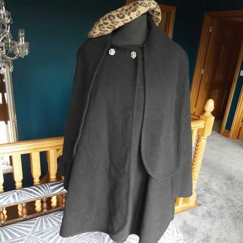 Ladies vintage poncho cape - ladies,