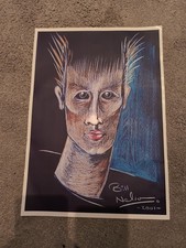 Bill Nelson Art Print A5 Signed 2001.