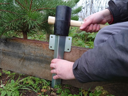 Timber railway sleeper - railway,