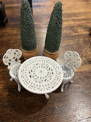 Vintage dolls house garden set - vintage,