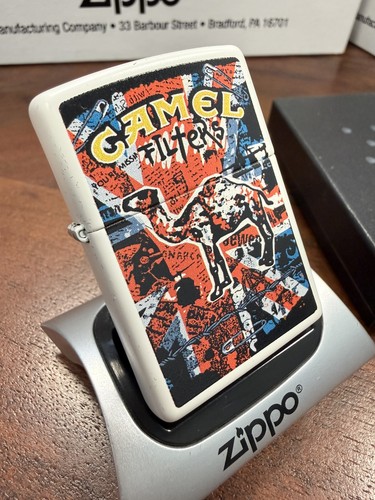 Genuine zippo lighter - genuine, camel