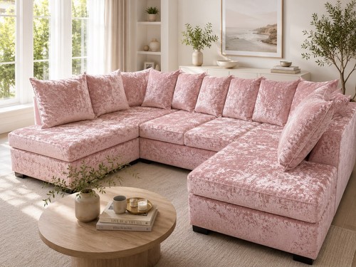 Seater shape sofa with - shape,