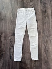 Topshop Moto White Jamie Jeans High Waist Skinny Size W26 L30 UK 8 Some Marks