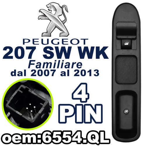 Window regulator button - , switch