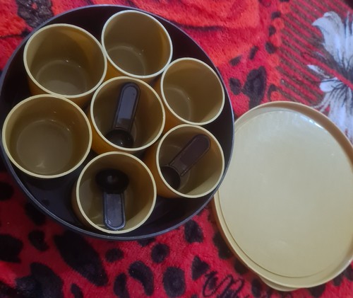 Plastic indian spice box - box, |