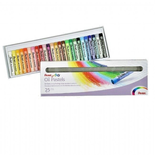 Pentel arts oil pastels mixed - pentel,