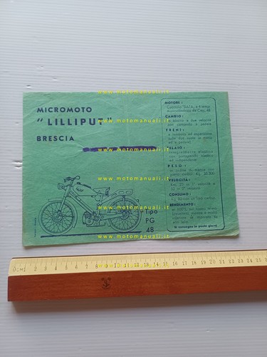 Lilliput micromotor ducati - lilliput,