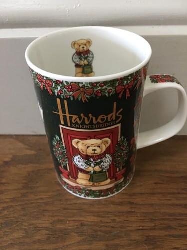 Vintage harrods christmas mug - vintage,