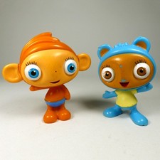 WAYBULOO Figure YOJOJO & NOK TOK 2.5" CBeebies (Mattel Fisher-Price 2009)