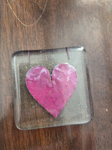 Downs style fused glass - downs,