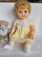Large Pedigree Baby Doll ~ 23" Vintage Vinyl Pram Doll 1950s~ Playpal Interest