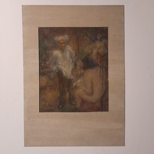 Bernard Dunstan Pastel