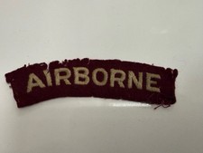 WW2 AIRBORNE STRIP / PATCH -