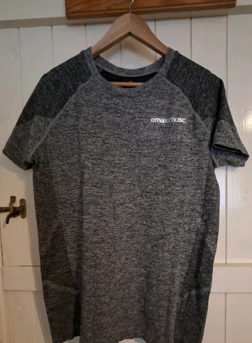 Maximuscle mens gym top grey - mens,