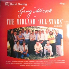 Garry Allcock & The Midland All Stars - Big Band Swing LP 1976 NM/VG+