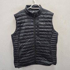Rab Microlight Down Black Puffer Vest Gilet Bodywarmer Pertex Nikwax Size XXL d