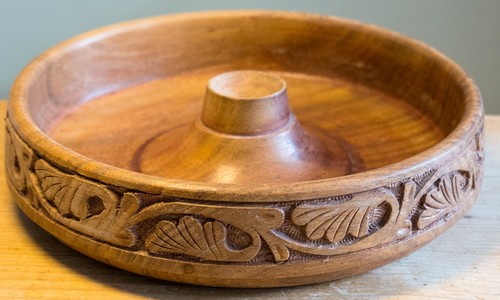 Retro vintage nut bowl - vintage,