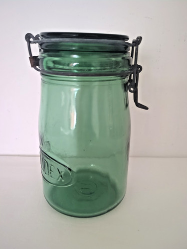 Vintage solidex green - vintage, glass