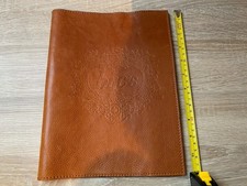 Brics Tan Leather B5 Notepad Cover