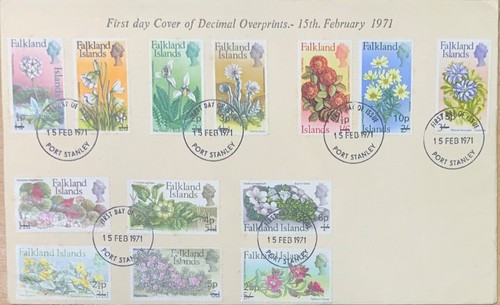 Falkland islands fdc 1971 - islands,