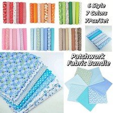 7Pcs Cotton Fabric Stash