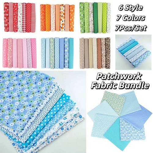 7pcs cotton fabric - 7pcs,