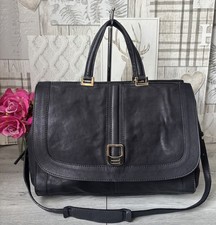 Beautiful Via Republica Italy Real Leather Work Bag Shoulder Bag Satchel Bag